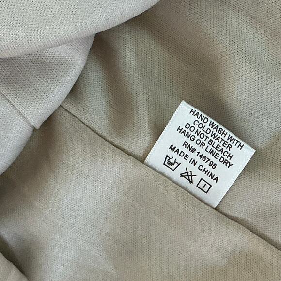 VICI Zebra Print Satin Mini Dress Faux Wrap Tie Front Long Bell Sleeve Medium - Picture 13 of 13